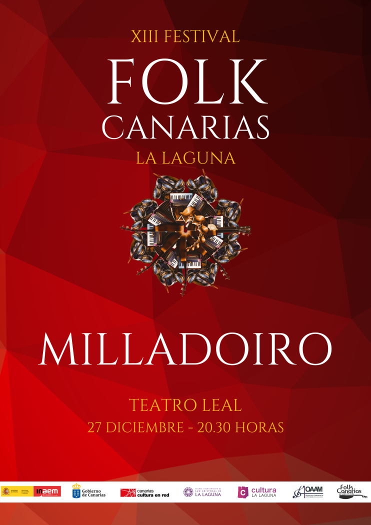 CARTEL MILLADOIRO - LA LAGUNA