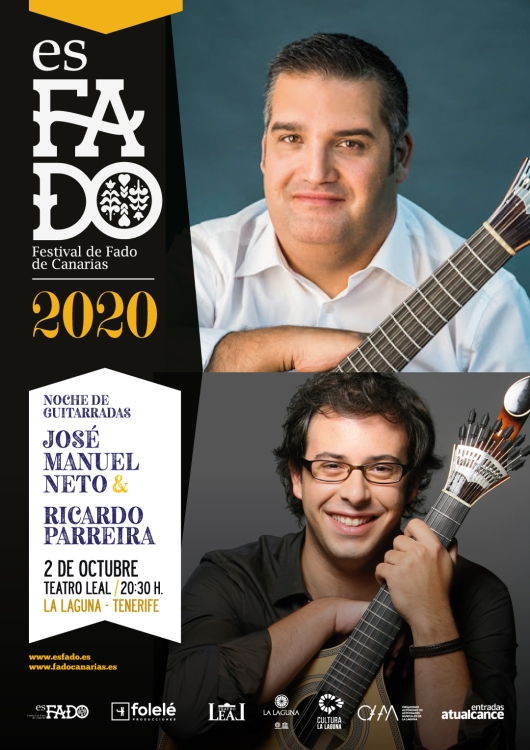 Festival de Fado de Canarias – Noche de Guitarradas: José Manuel Neto y Ricardo Parreira