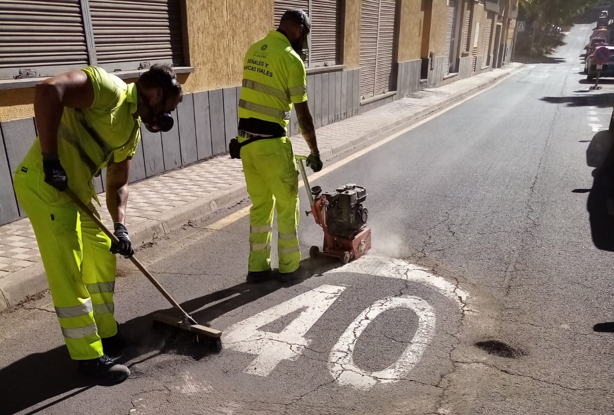 Actuación Seguridad Vial Finca España