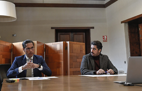 Alejandro Marrero y Luis Yeray Gutiérrez