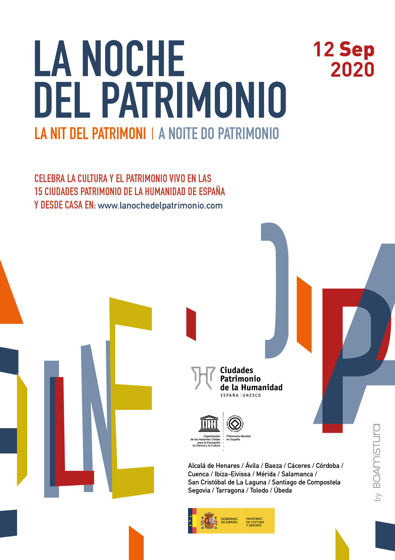 Cartel Noche del Patrimonio 2020