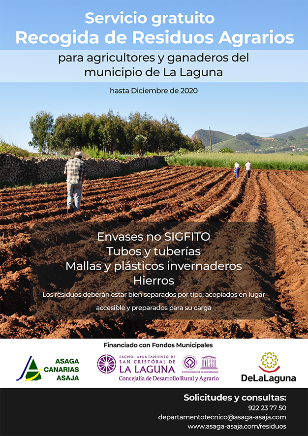 Cartel Residuos La Laguna 2020
