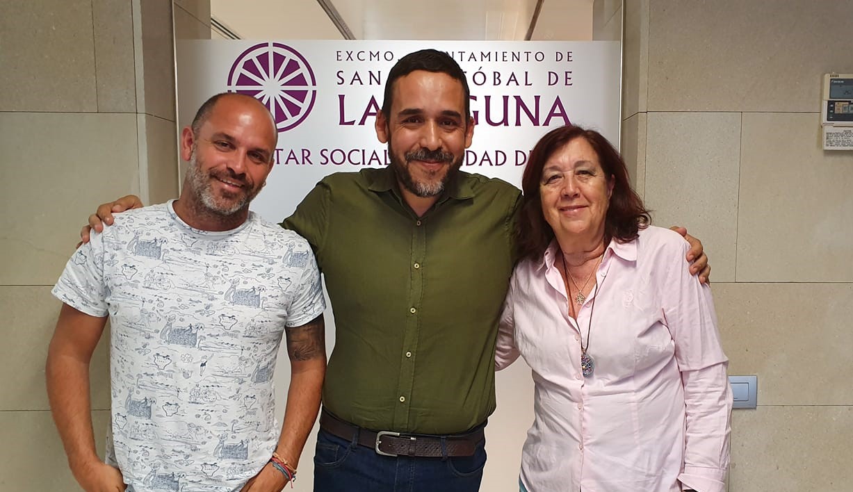 Foto archivo reunión con Asociación Amate