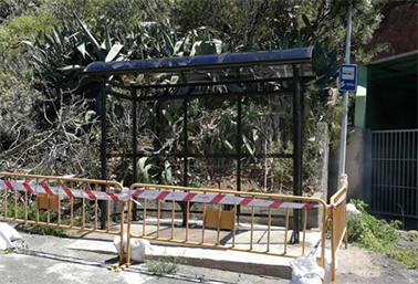 Nueva Marquesina en Valle Tabares
