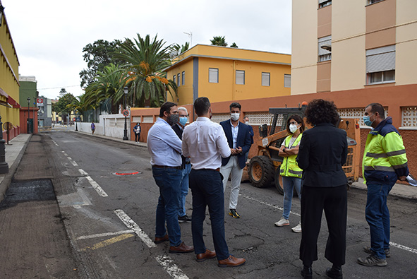 Obras asfaltado Camino de la Rúa