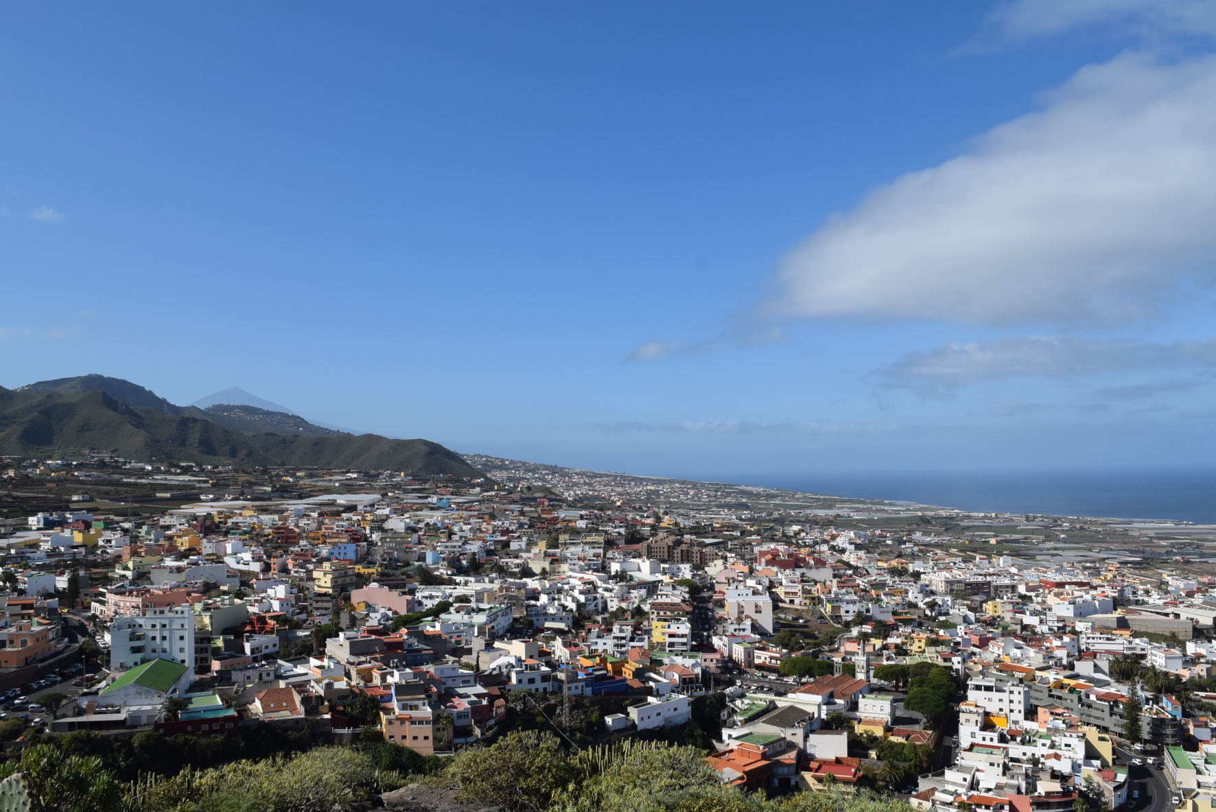 Panorámica de Tejina
