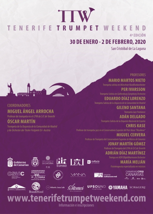 La Laguna, epicentro de la cuarta edición del Tenerife Trumpet Weekend
