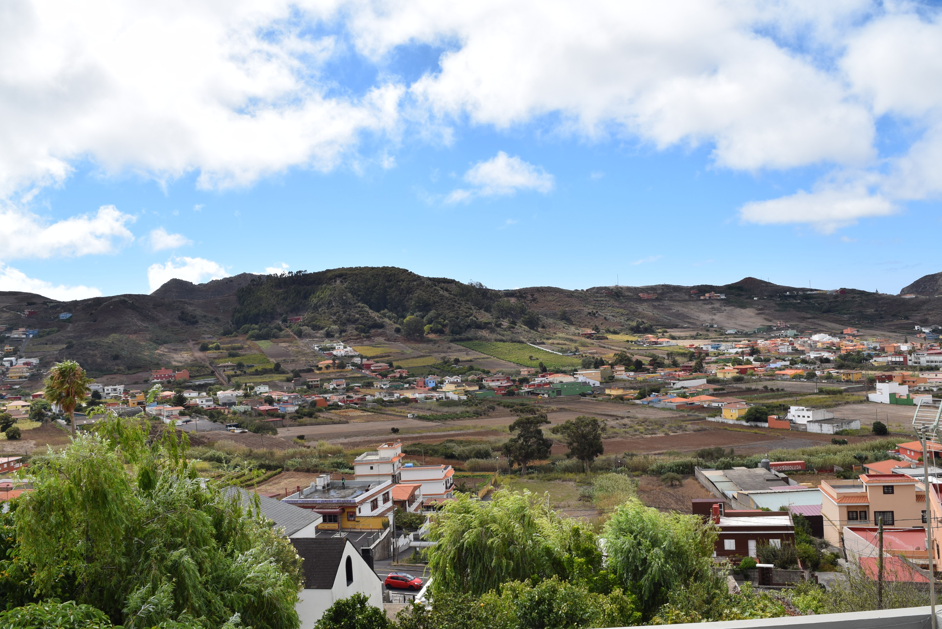 La Laguna desde las Cañadas