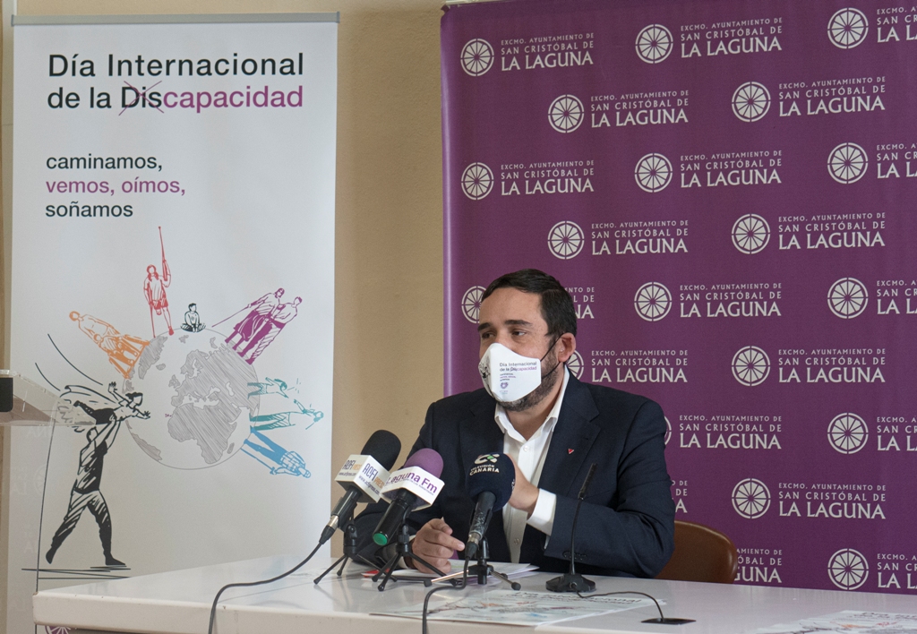 Rubens Ascanio. Día Internacional de la  Discapacidad
