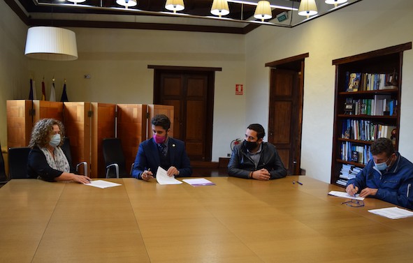 Firma convenio Apanate