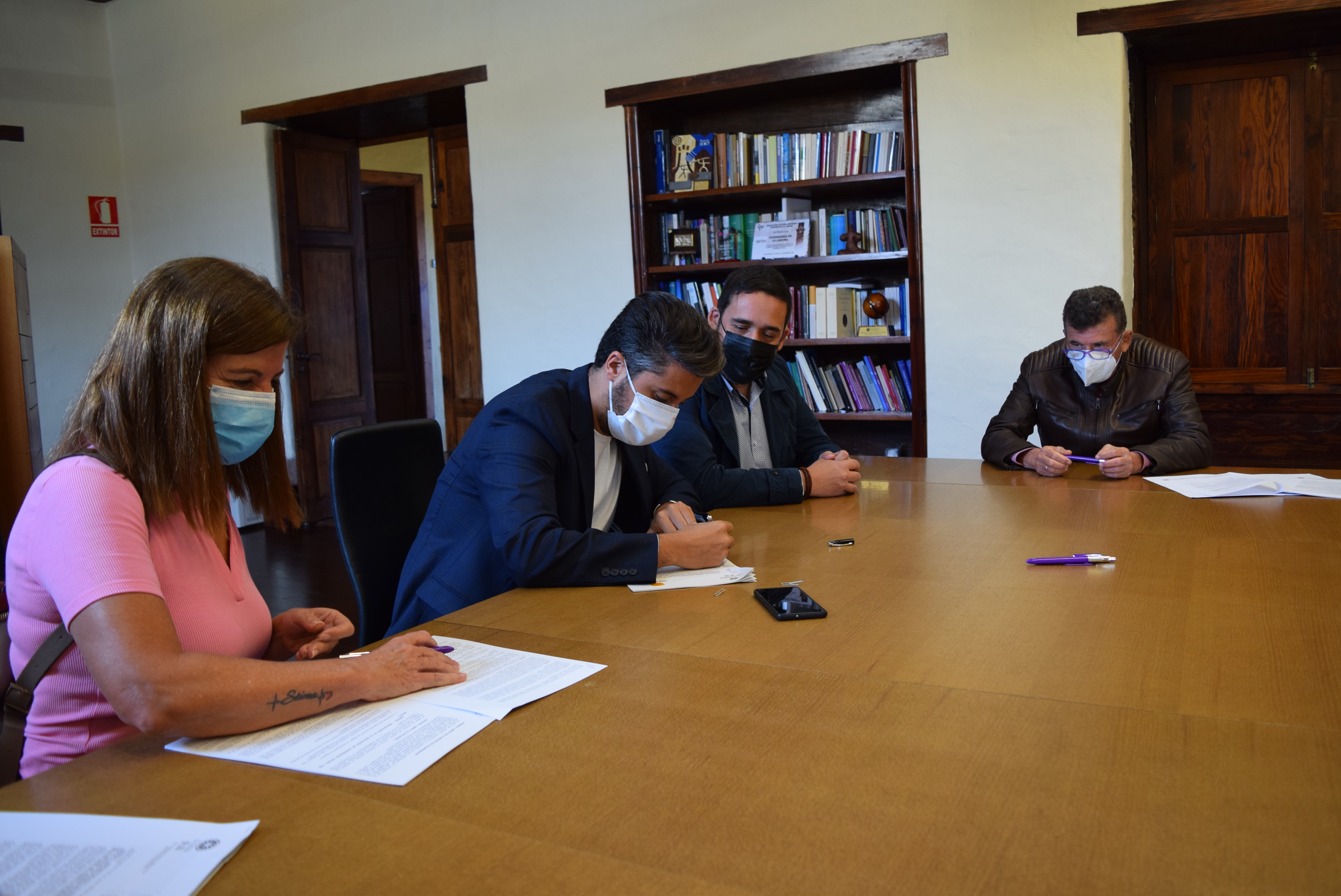 Firma del convenio