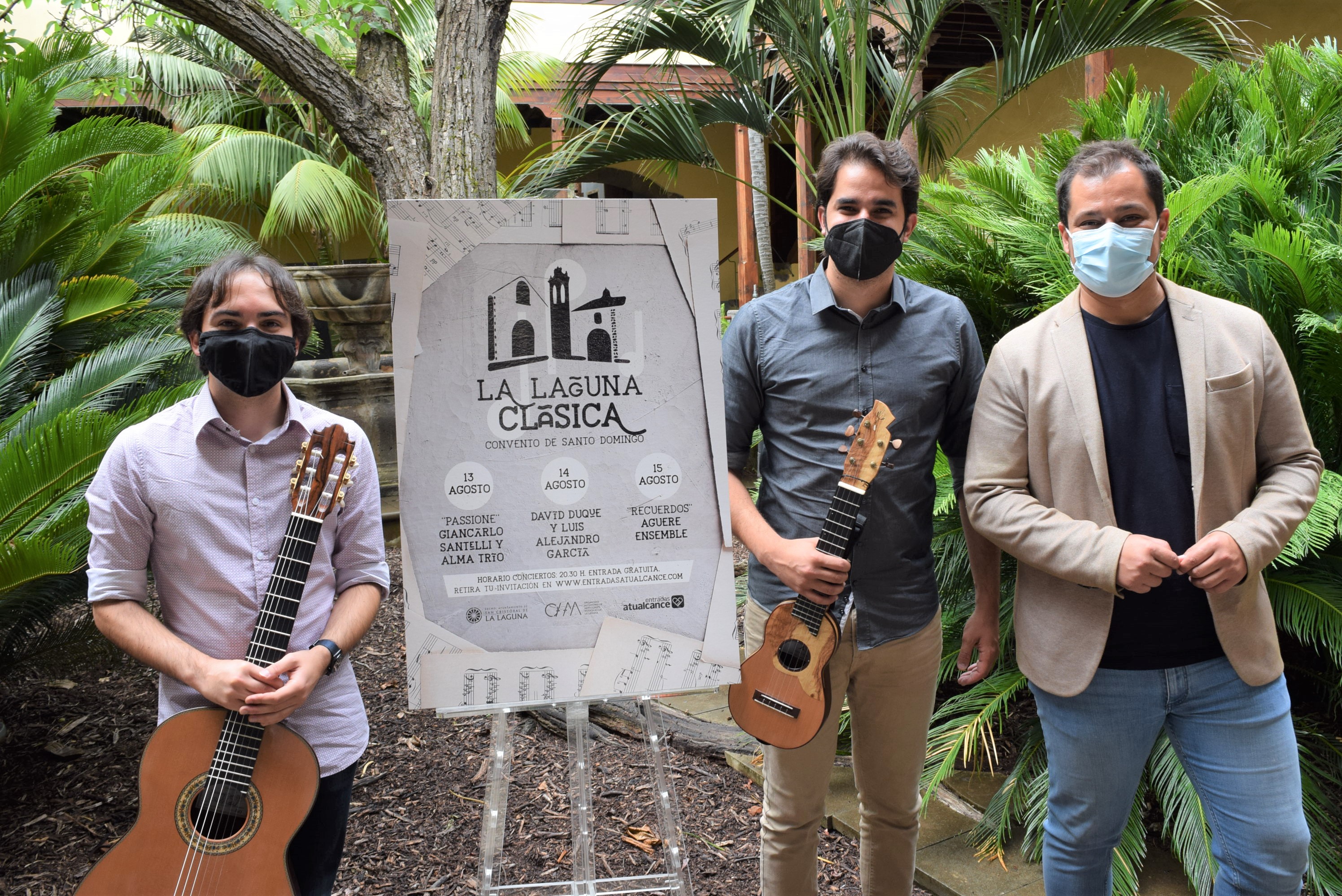 Luis Alejandro García, David Duque y Badel Albelo