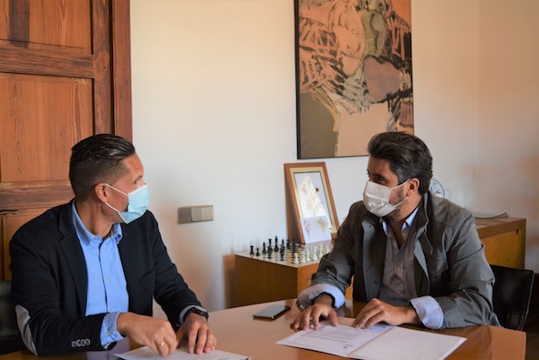 Alejandro Marrero y Luis Yeray Gutiérrez