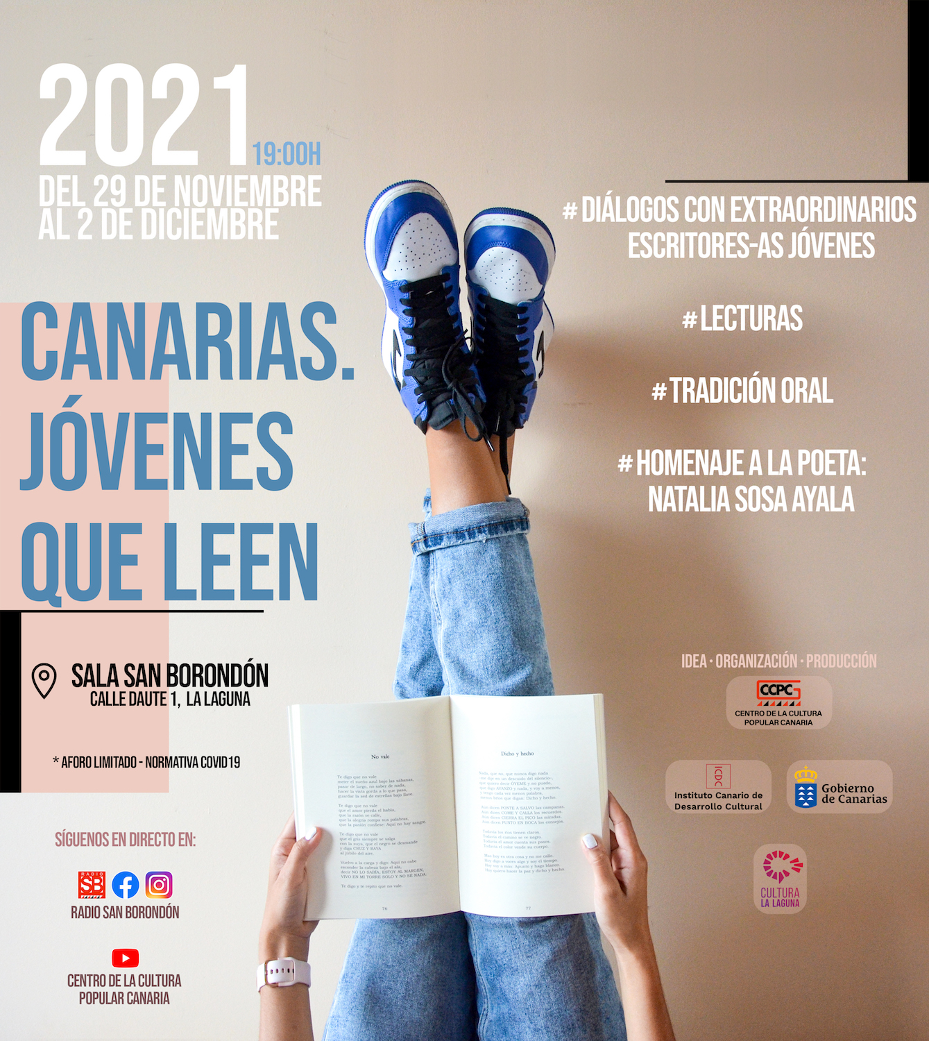 jóvenes que leen
