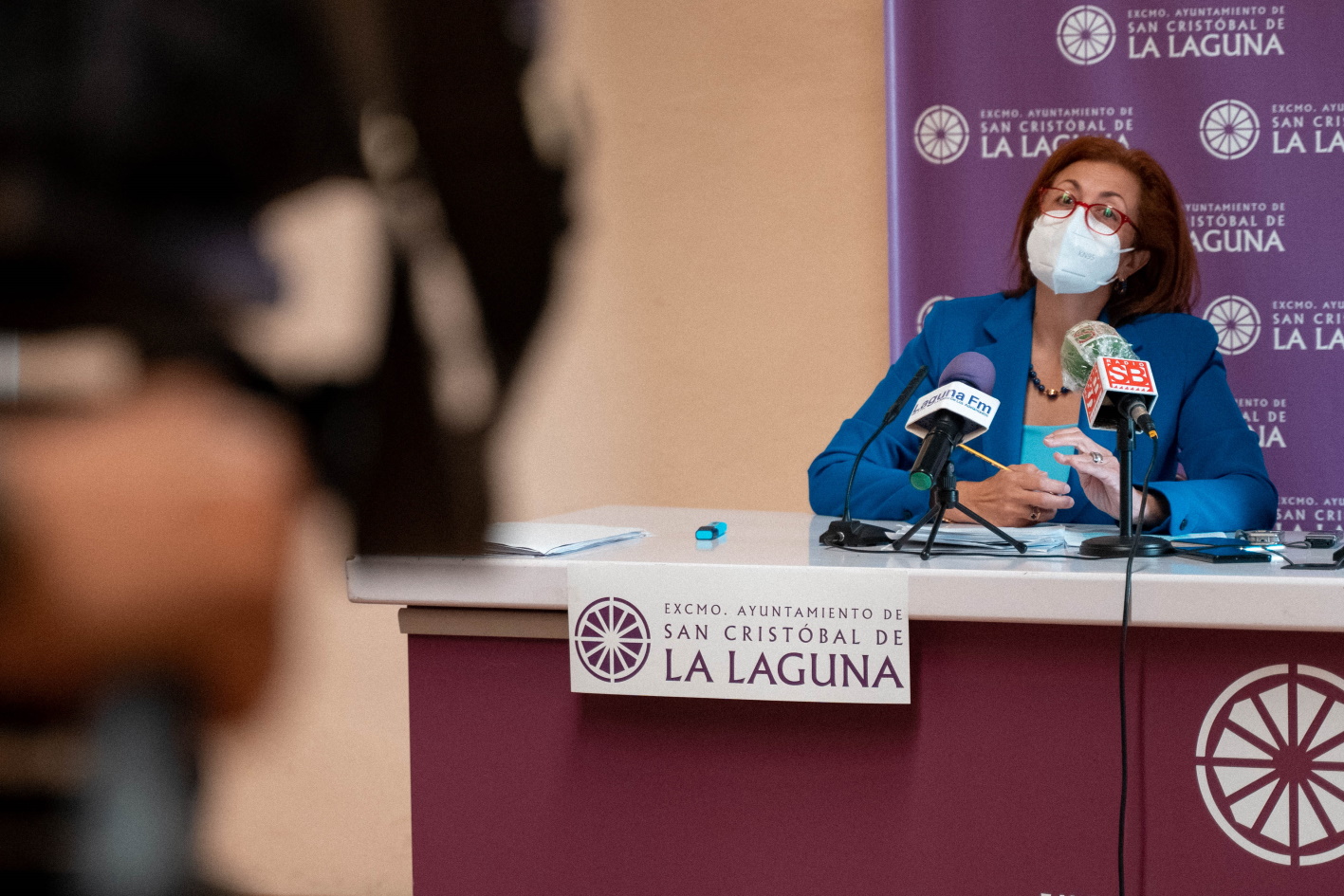 La concejala Elvira Jorge