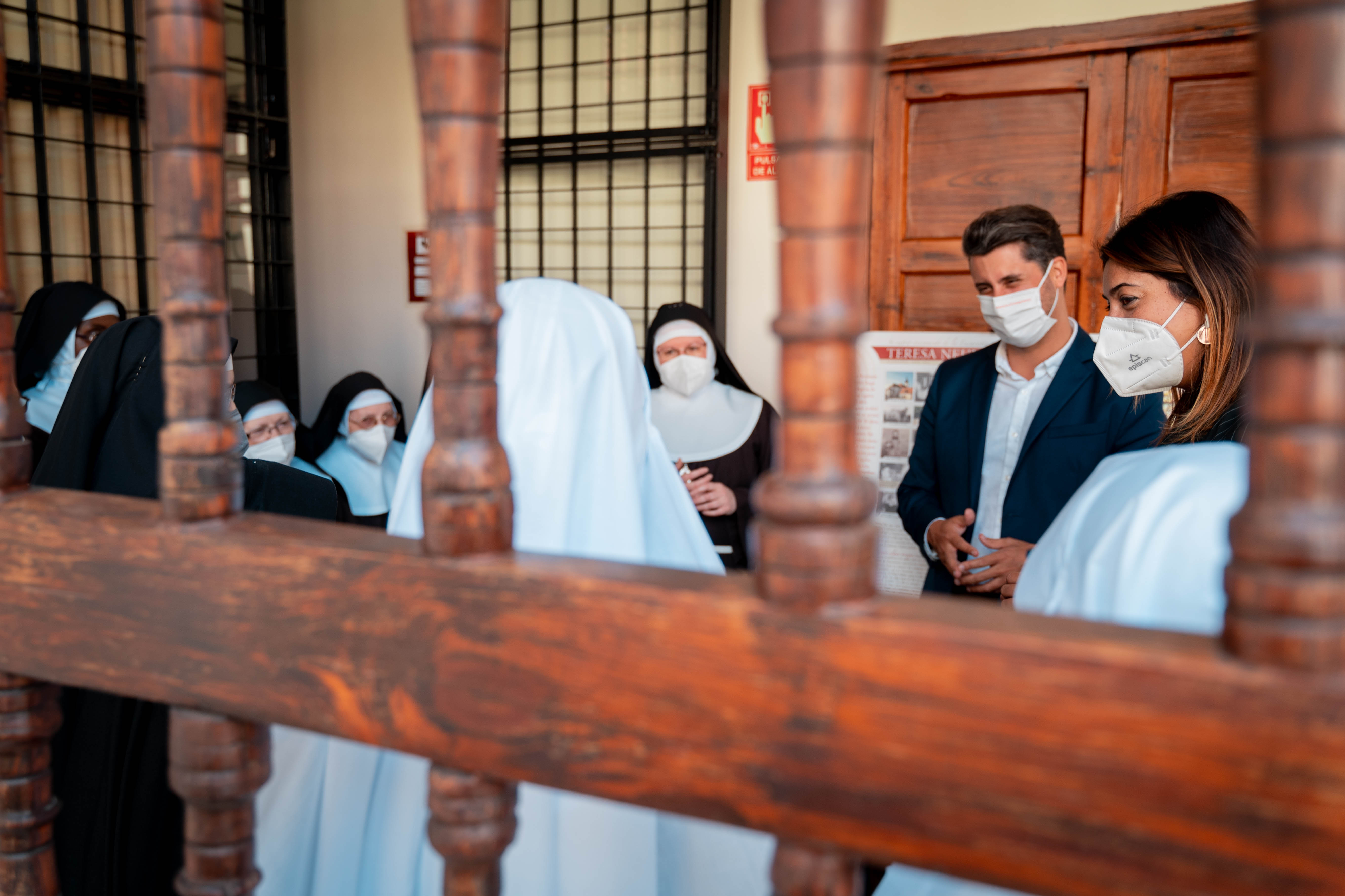 Archivo Visita monasterio de clausura hermanas clarisas