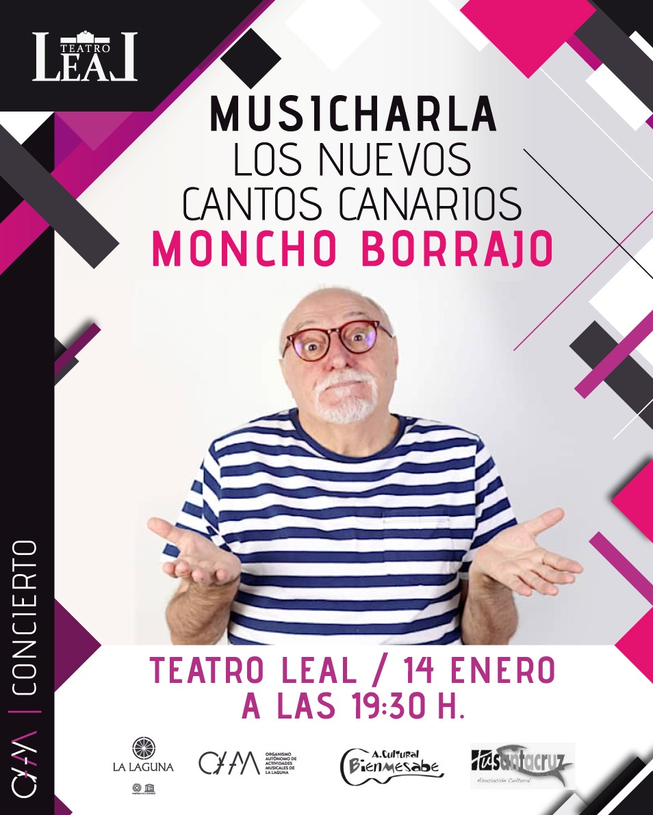 MUSICHARLA LOS NUEVOS CANTOS CANARIOS CON MONCHO BORRAJO