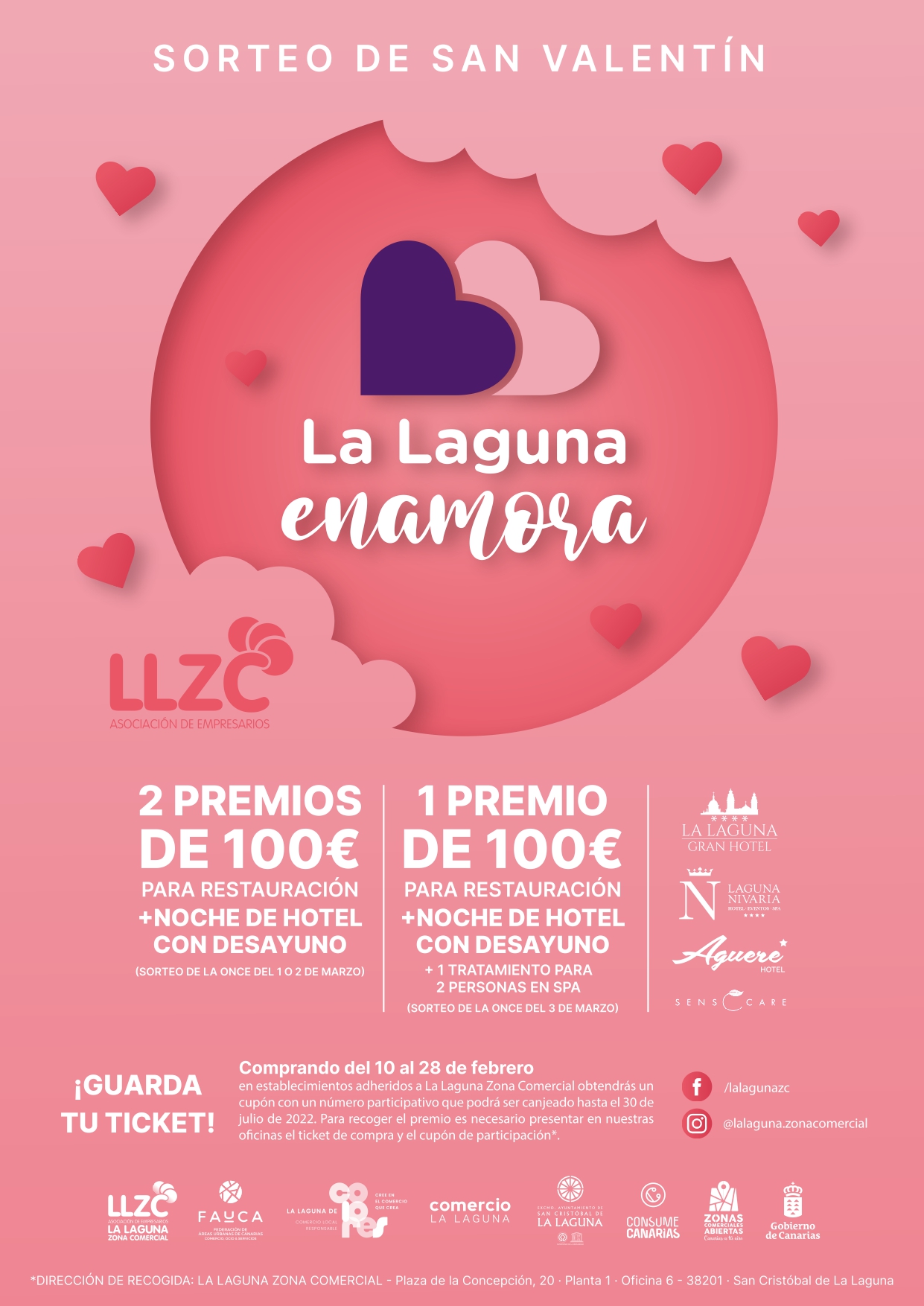 Cartel La Laguna Enamora