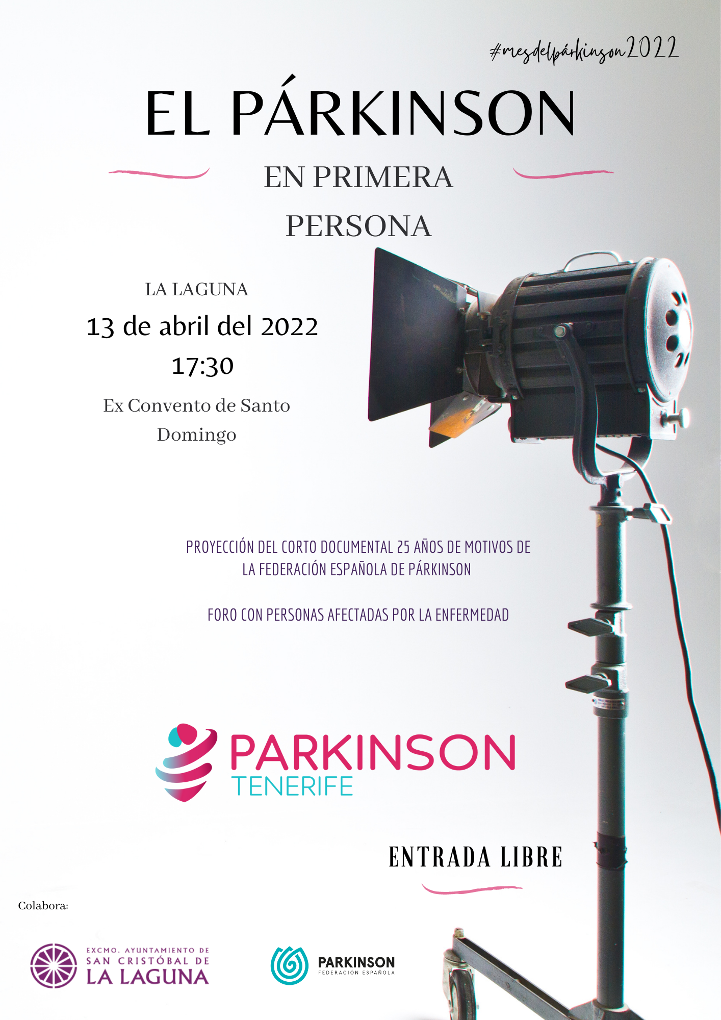 Cartel_foro_Párkinson_LaLaguna