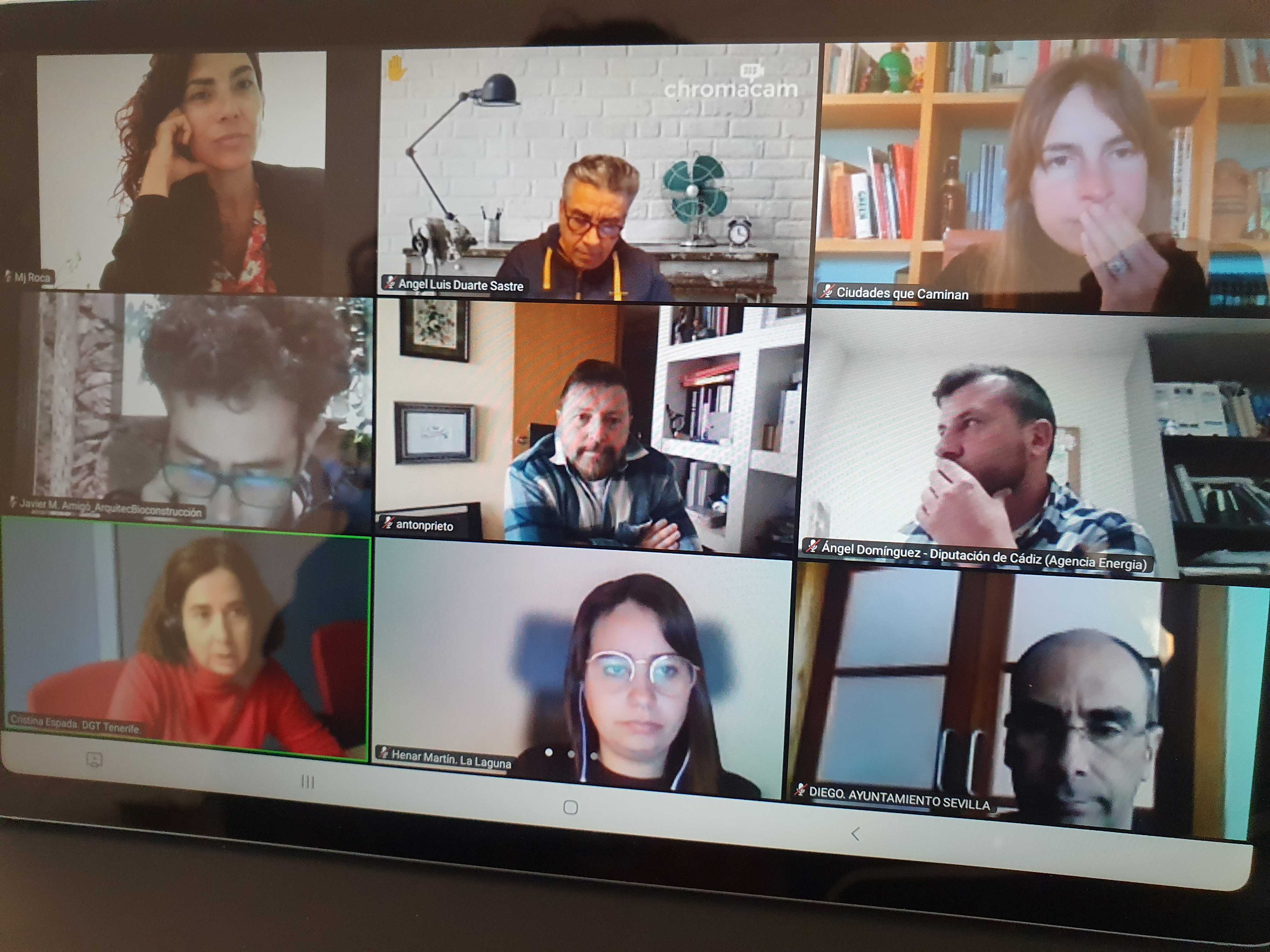 Primer taller online ZBE sección formadores