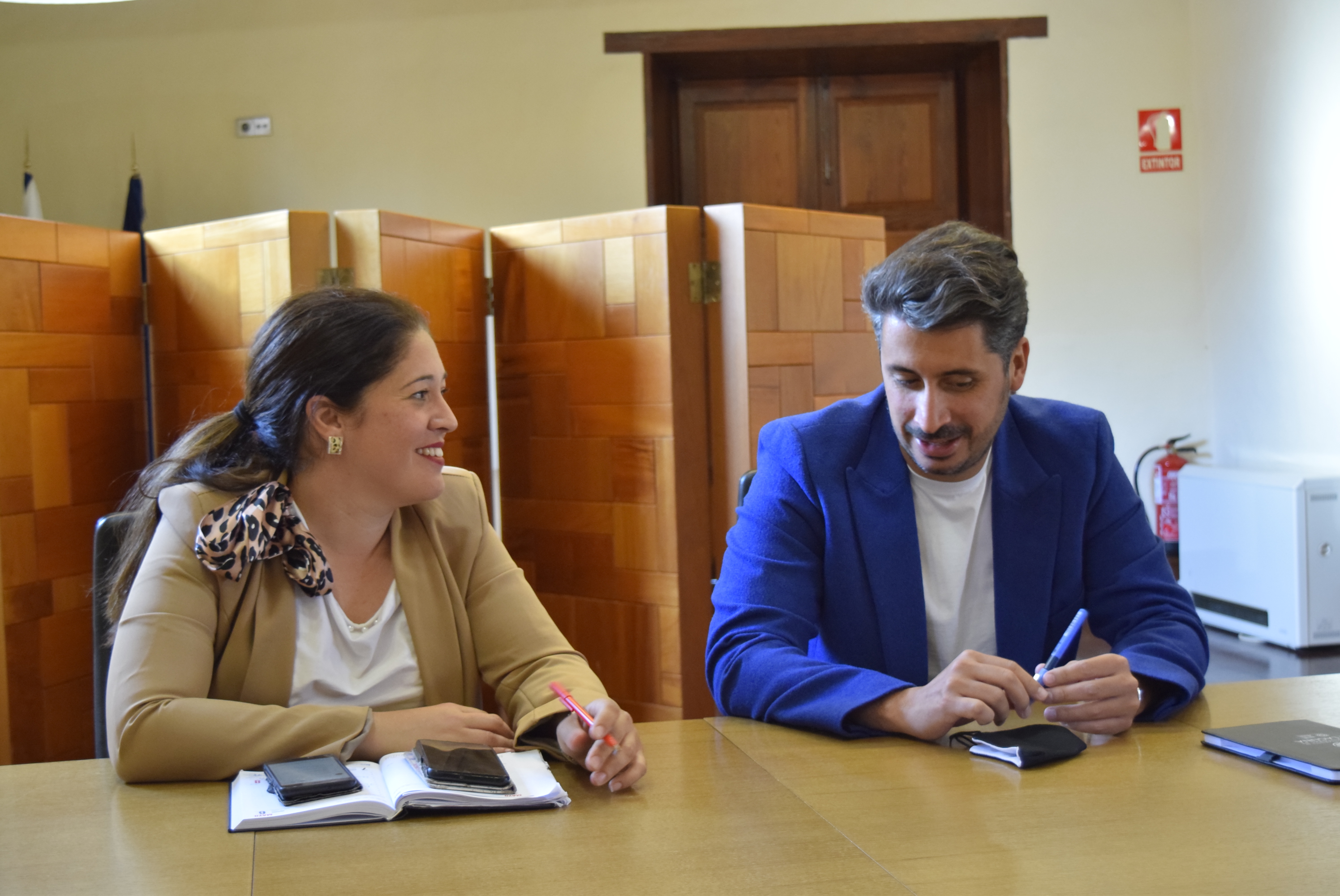 Cristina Ledesma y Luis Yeray Gutiérrez