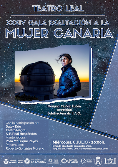 CARTEL MUJER CANARIA 2022
