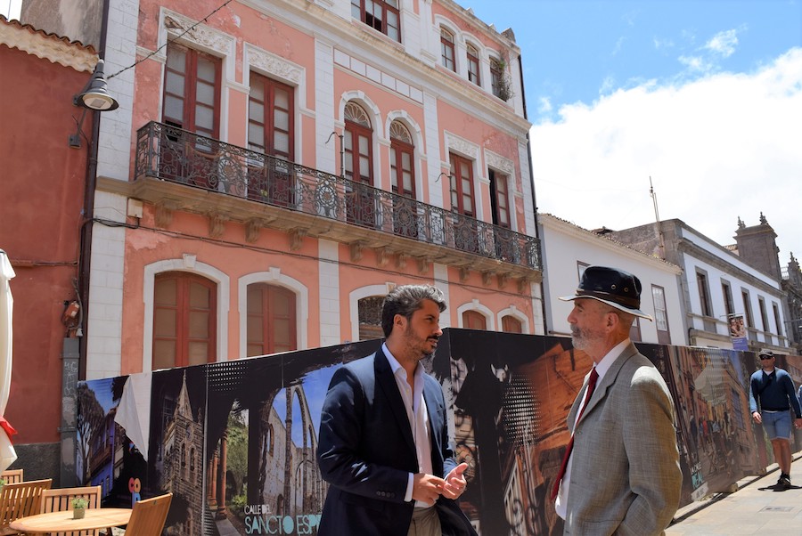 Luis Yeray Gutiérrez y Santiago Pérez_calle San Agustín