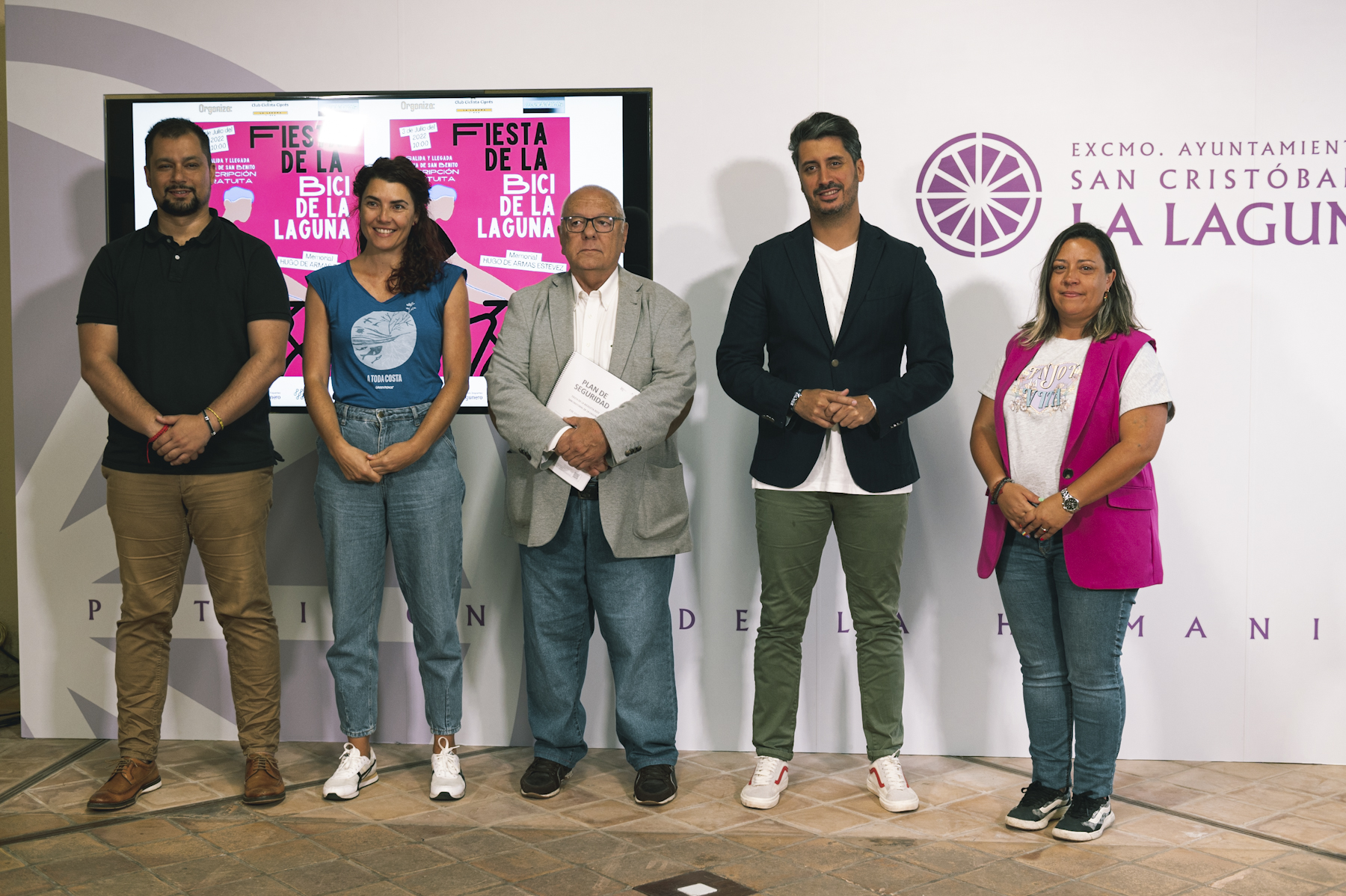 Presentación Fiesta de la Bici Memorial Hugo de Armas