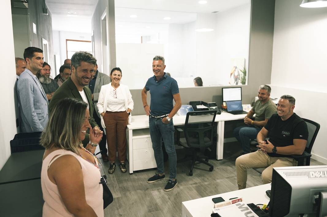 Visita a la nueva oficina de Muvisa