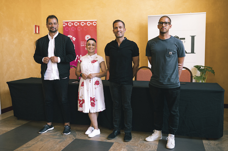 Badel Albelo, Ruth González, David González y Ricardo Campielo