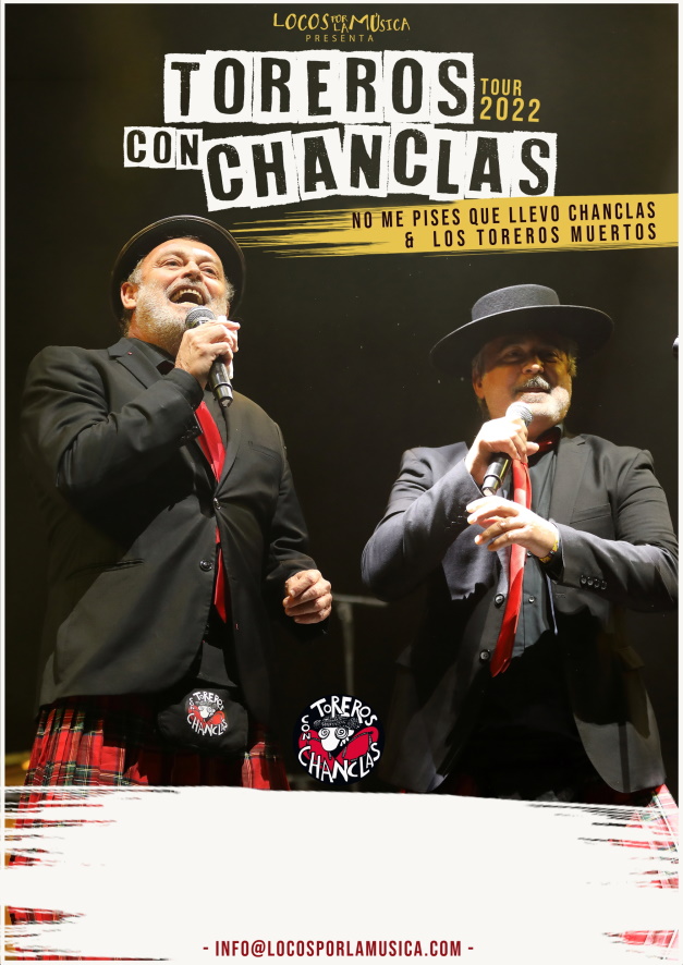 Cartel Toreros con Chanclas