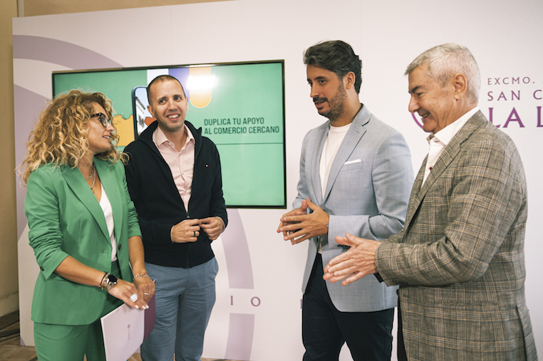 Aitami Bruno, Iván Pérez, Lluis Yeray Pérez y Abbas Moujir
