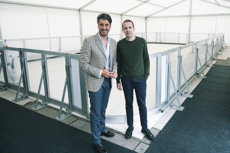Luis Yeray Gutiérrez e Iván Pérez_Pista de Hielo_291222
