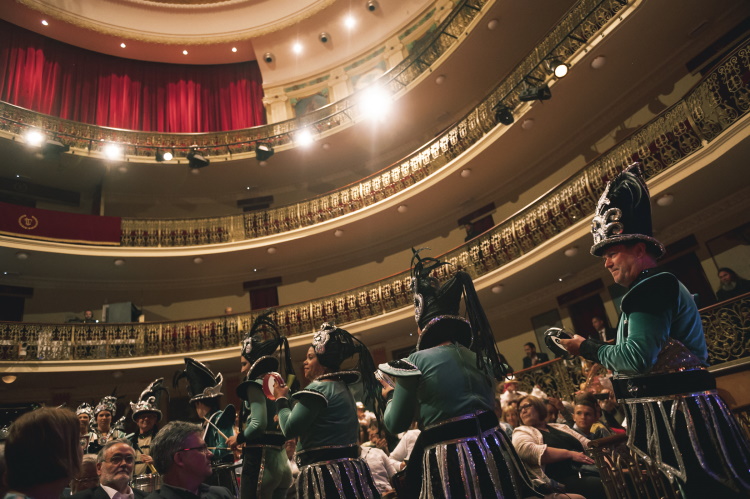 Medalla de Oro a Joroperos en el Teatro Leal_junio 2022