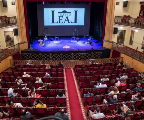 Reapertura Teatro Leal en pandemia_Archivo