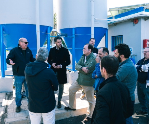 La Laguna pone en marcha un plan de riego con agua regenerada de la estación de Punta del Hidalgo