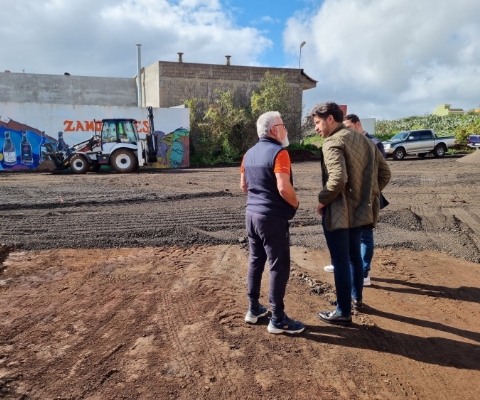 Obras Aparcamientos San Bartolomé de Geneto