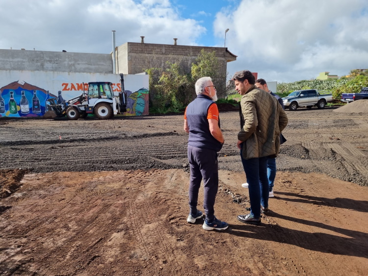 Obras Aparcamientos San Bartolomé de Geneto