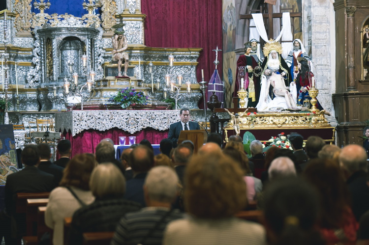 Pedro López reivindica el papel de las cofradías y hermandades en su pregón de la Semana Santa
