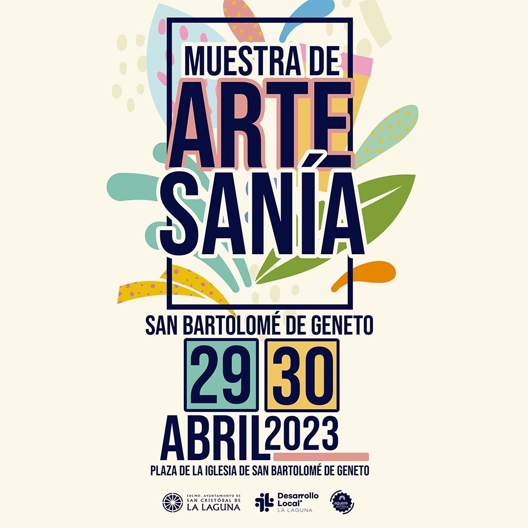 Cartel_artesanía_SanBartolomé_Geneto