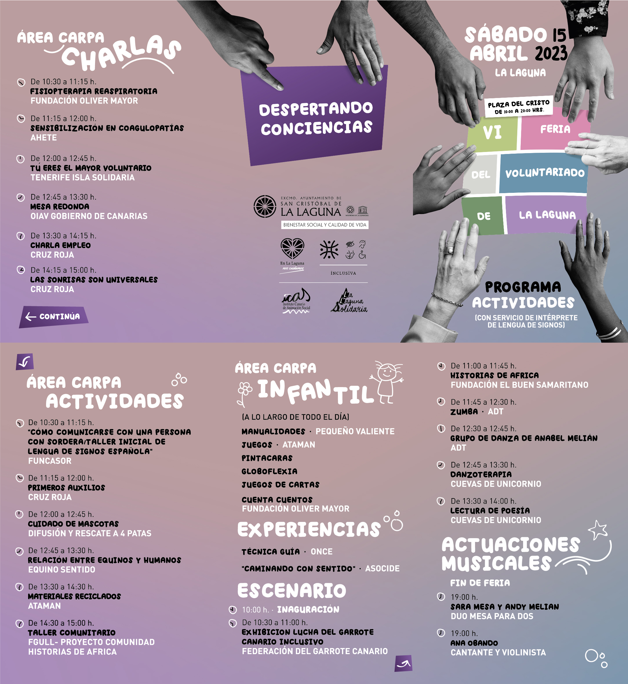 Programa_VI_feria_Voluntariado_LaLaguna