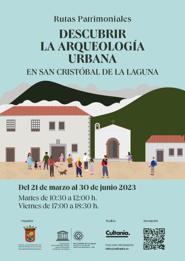 Cartel DESCUBRIR ARQUEOLOGÍA URBANA