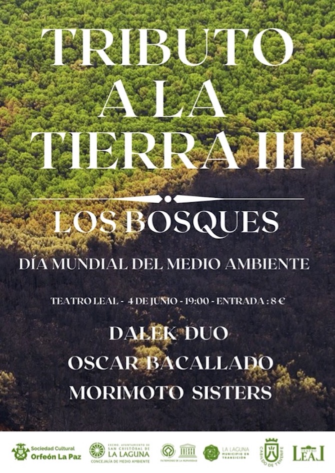 Cartel Tributo a La Tierra III, Los Bosques.