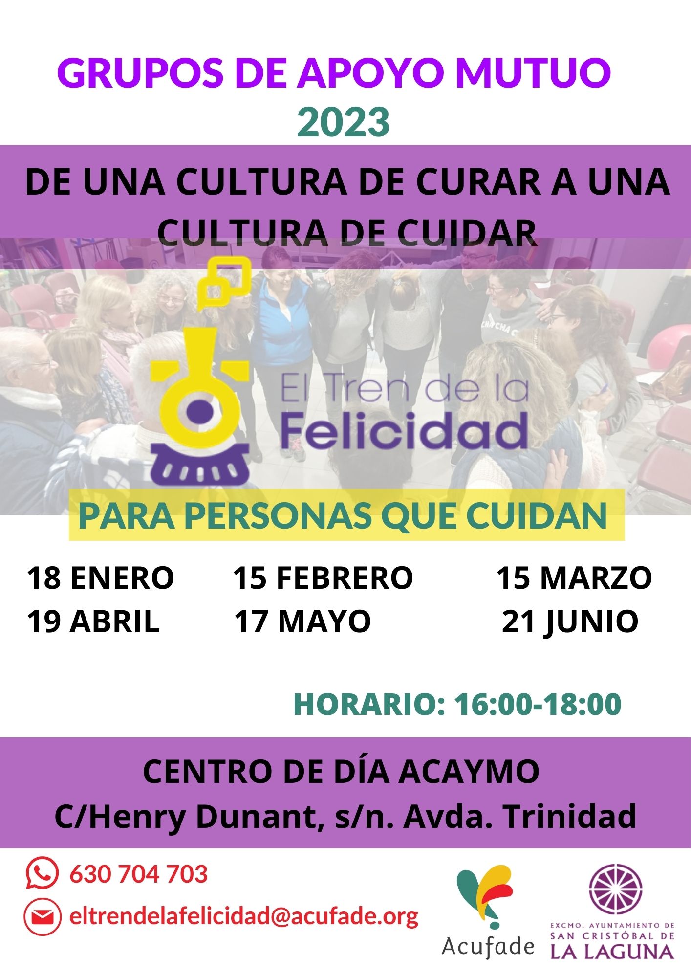 GRUPOS DE APOYO CUIDADOS