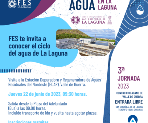 Poster Visita EDAR Valle Guerra 22 Junio