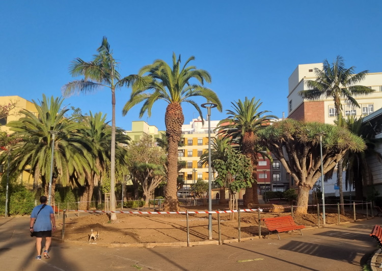 Trabajos de Reforma en el parque Canino Los Dragos