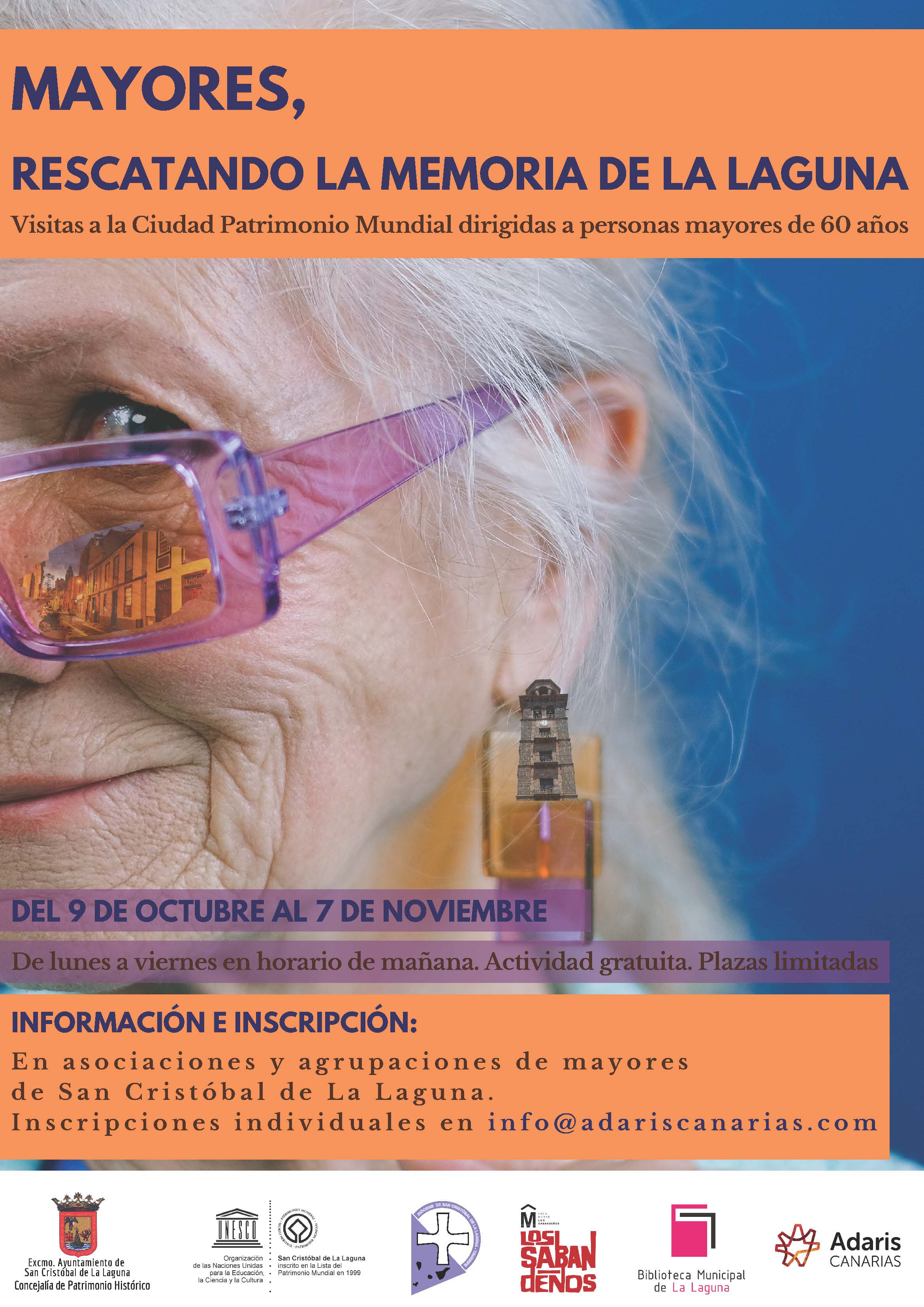 Cartel Mayores, recatando la memoria de La Laguna 2023