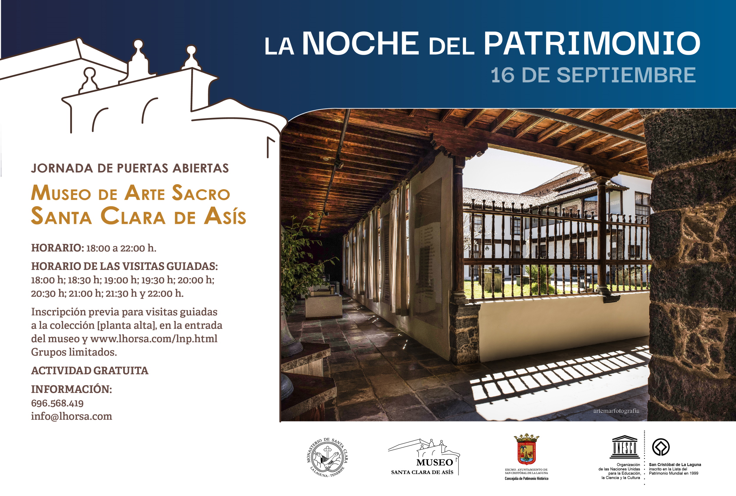 Cartel Puertas Ab. Claras