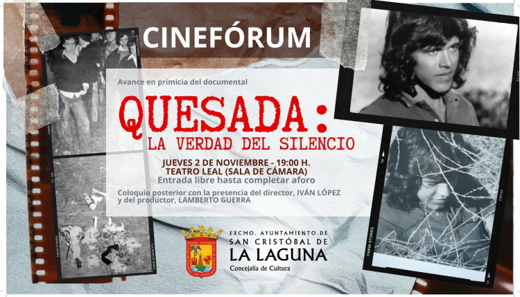 Lamberto Guerra - Cartel Cinefórum QUESADA La Laguna