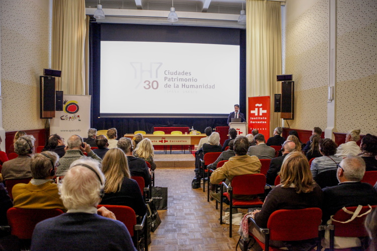 Presentación Ciudades Patrimonio en Utrecht
